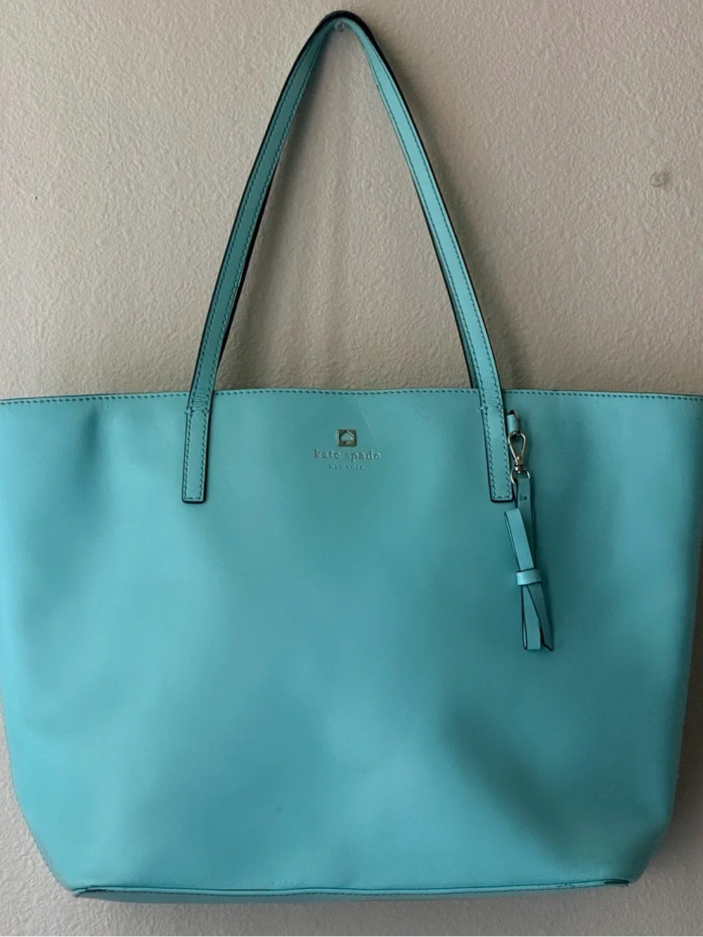 kate spade Turquoise Leather Tote